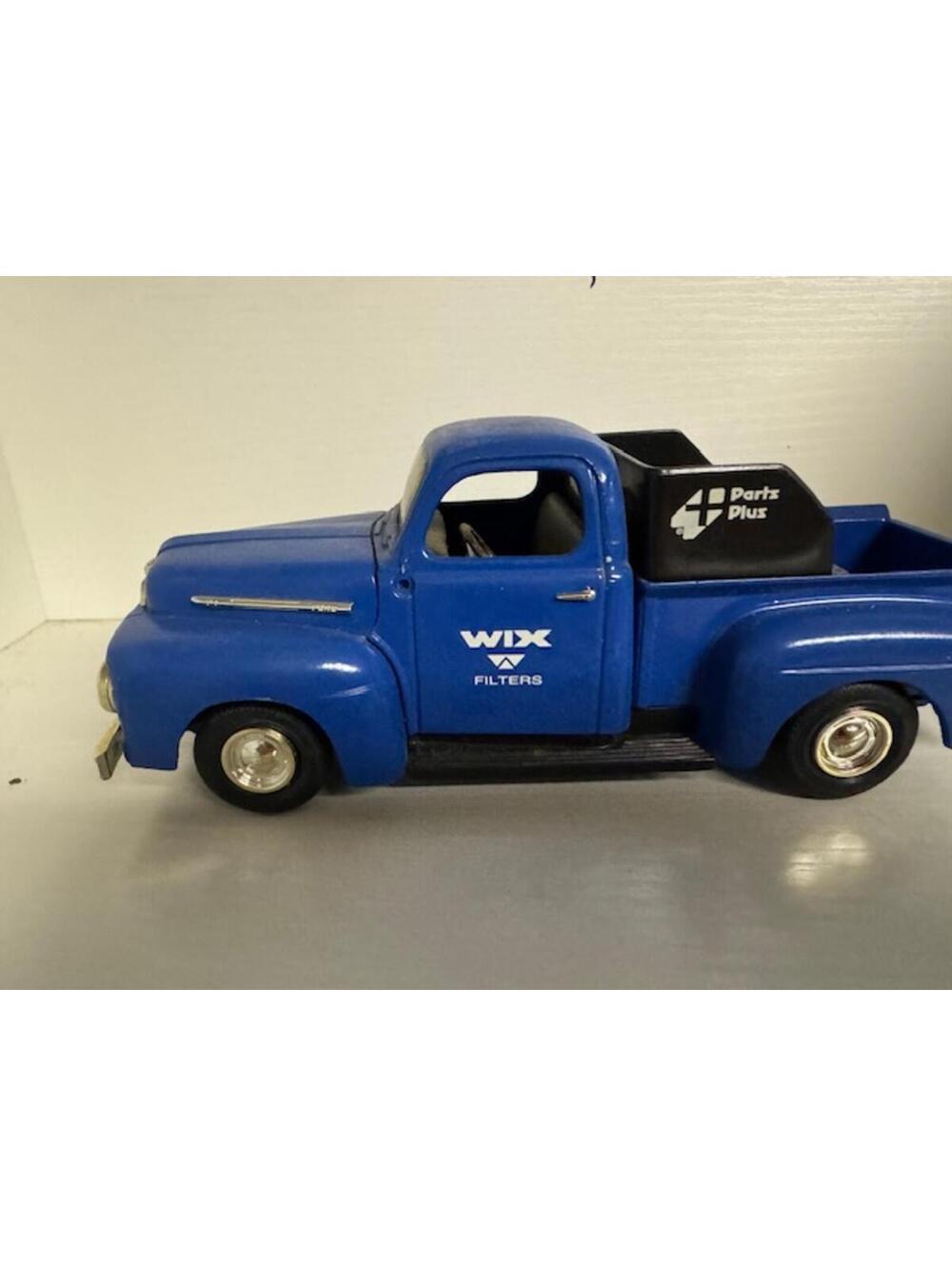 Vintage Blue WIX Filters Model Truck Collectible